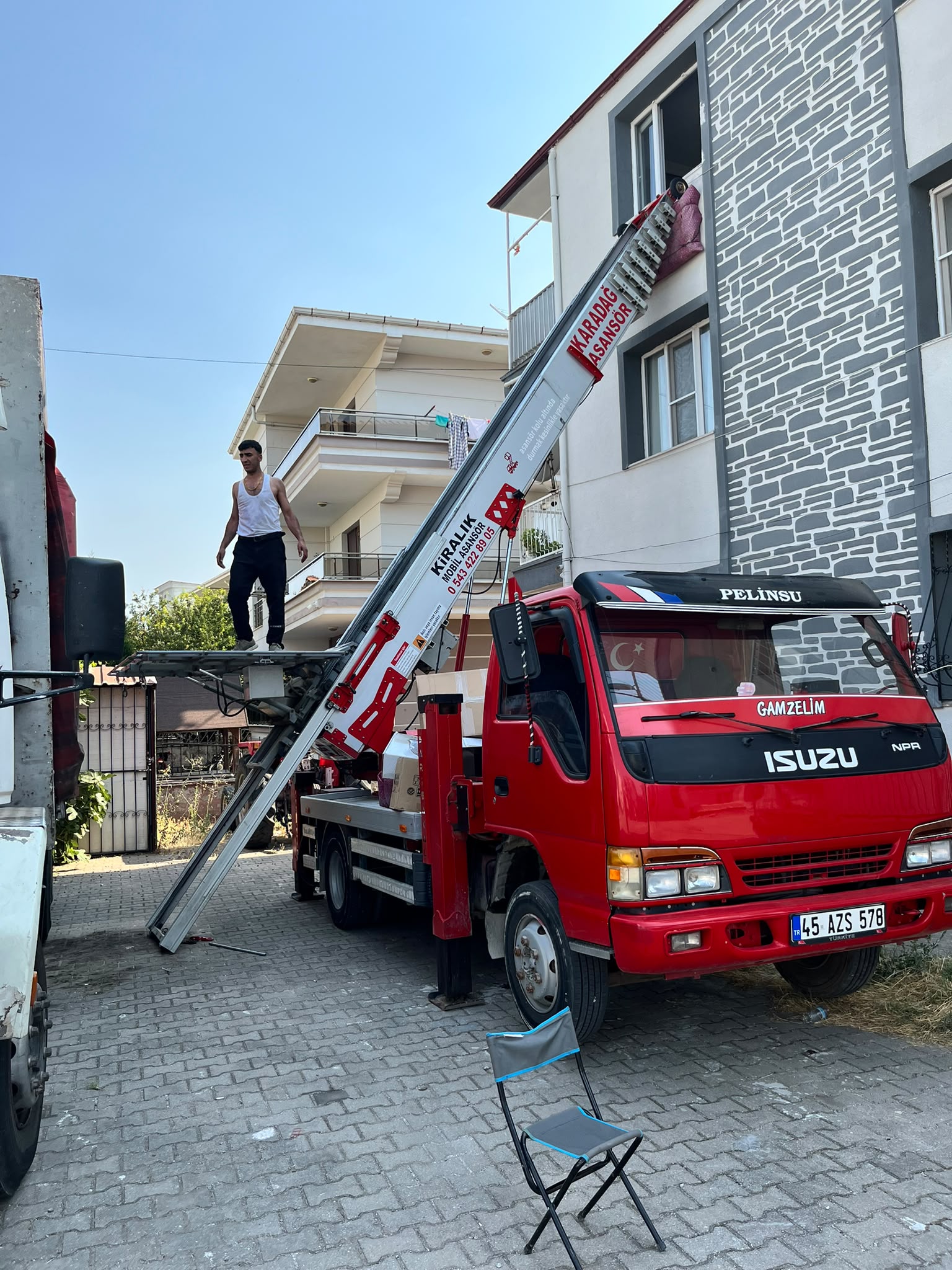 Karadağ Asansör mobil asansör aracı Manisa